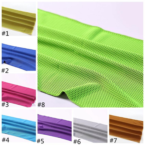 88*33cm Ice Cold Towel Cooling Summer Sunstroke Sports Exercise Cool Quick Dry Soft Breathable Cooling Towel WX-T13