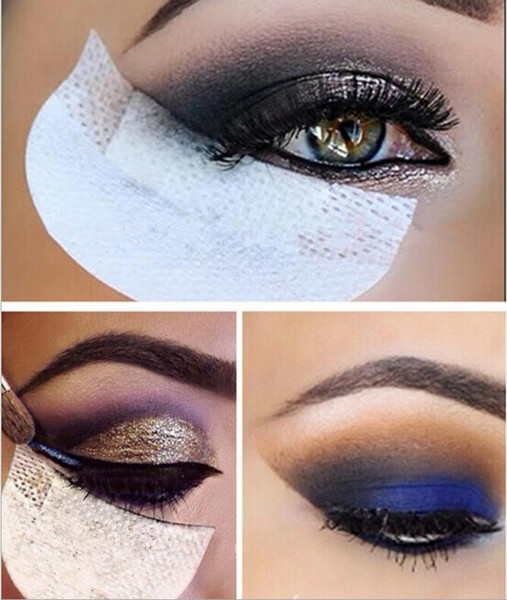 Beauty Makeup Tool Eye Shadow Painting Auxiliary Tool Makeup Stickers White