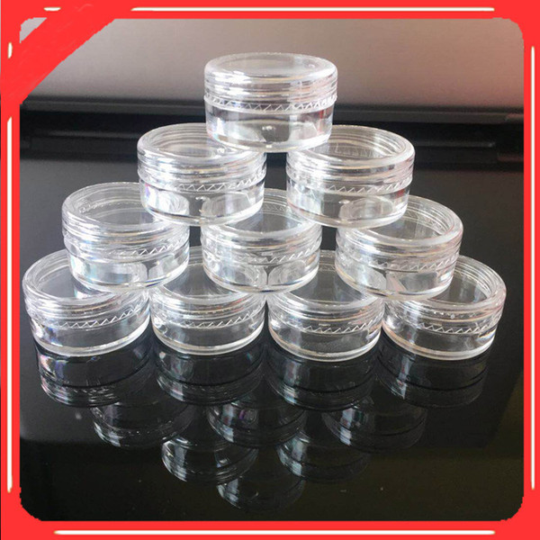 Cosmetic Empty Jar Pot Eyeshadow Makeup Face Cream Container Bottle Capacity 5g with free ship