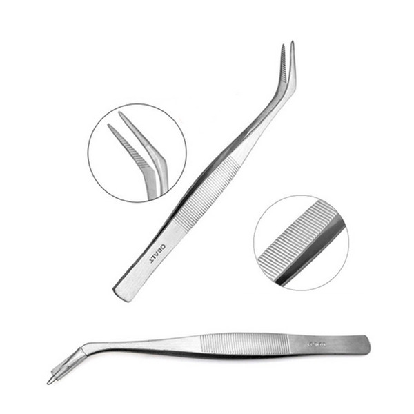1pc Professional Stainless Steel Eyelash Clip Eyelash Extensions Clip Hair Beauty Makeup Tool