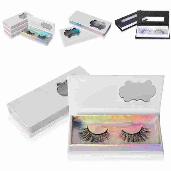 3D Mink Eyelashes Storage Case Professional Makeup Storage Box Magnetic False Eye Lashes Box Plastic Eyelash Extension Box Beauty Case