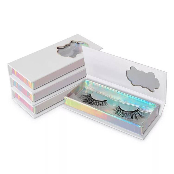 False Eyelash Storage Packing Box Eyelash Boxes Scrub Style Empty Lash Case Reuseable Composite Lash Storage