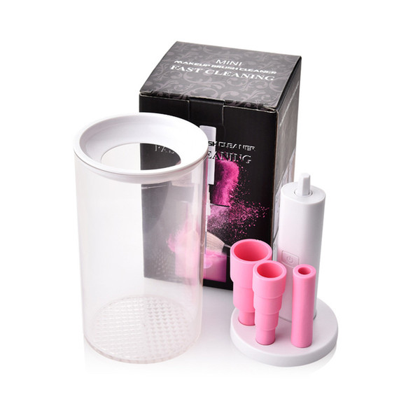 Pro Mini Makeup Brushes Cleaner Fast Cleaning Battery Powered Make Up Cosmestic Tools with Retail Package