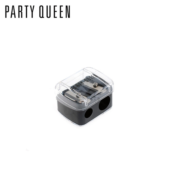 Fashion 2 Holes Precision Cosmetic Pencil Sharpener For Eyebrow Lip Liner Eyeliner Pencil School Office Supply Gift Hot Sale