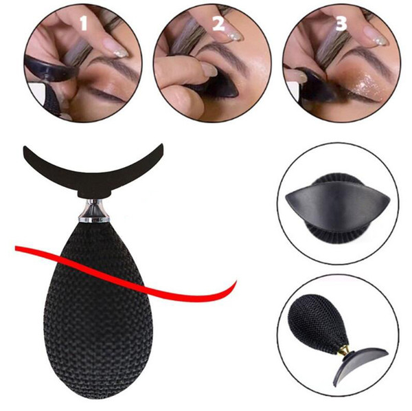Lazy Silicon Eye Shadow Stamp Crease Eyeshadow Stamp Glittering Lazy Applicator Silicon Eyeshadow Seal Makeup Tools DHL