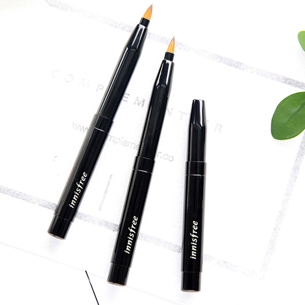 Korea Brand Top quality innisfree Retracatable Flexible Lipstick Brush Lip liner makeup eyebrow contour brush