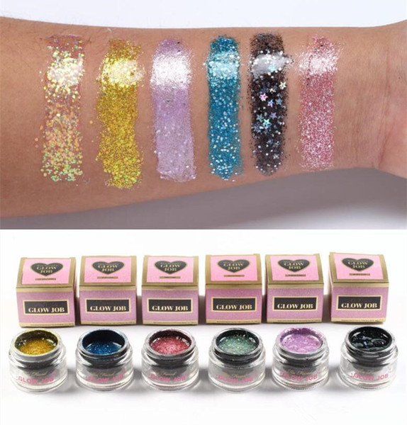 faced 6 colors Radiance Boosting give yourself a glow job mask Glitter face mask soft facial mask