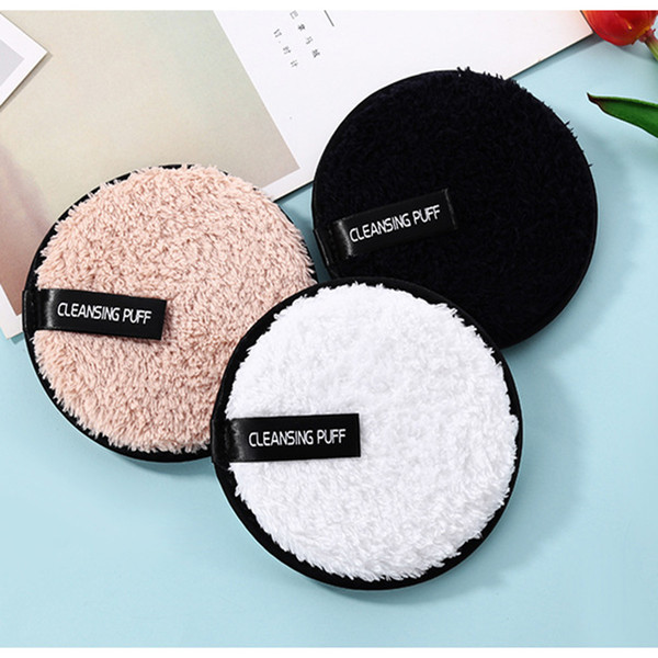 1PC Soft Microfiber Makeup Remover Towel Face Cleaner Plush Puff Reusable Cleansing Cloth Pads Foundation Face Skin Care Tools