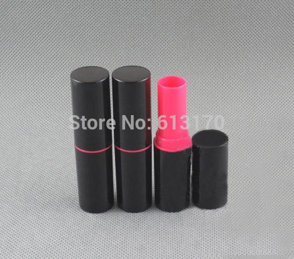 4g Empty LIP BALM Tubes lip gloss Containers black Lipstick tubes Free Shipping