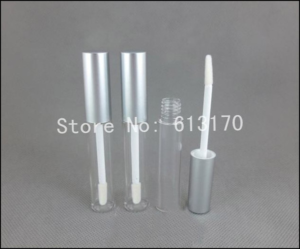 Free shipping 8.5ml eyeliner Tubes sliver cap empty liquid lip gloss tube mascara cream revitalash Container