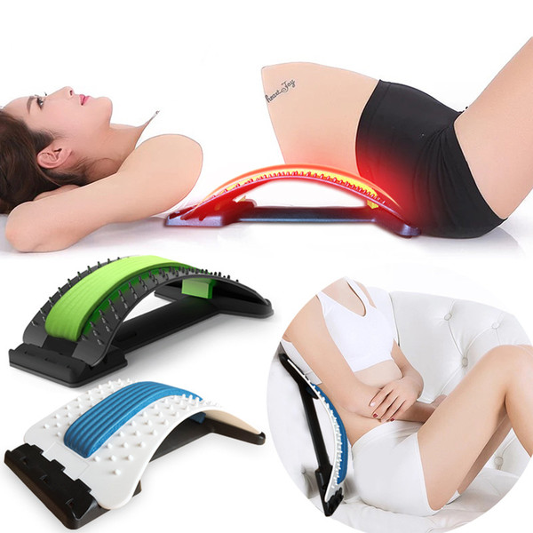 88 Massage Points Back Massager Stretcher Lumbar Spine Support Chiropractor Massage Mate Relaxation Fitness Stretch Tool Pain Relieve