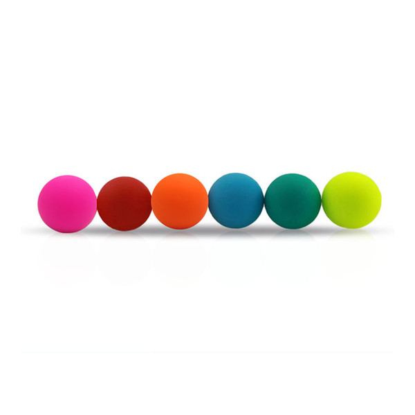 Fitness Massage Lacrosse Balls Silicone Round Relax Relieve Fatigue Yoga Ball Myofascial Release Trigger Point Therapy Firm Balls