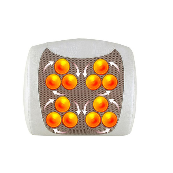 220V Home kneading massage machine full-body massage multi-functional back cushion for the back of lumbar spine massage pillow