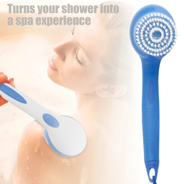 Battery Powered Electric Rotating Body Cleansing Massaging Brush Body Skin Care With 5 Attachments for Different Needs