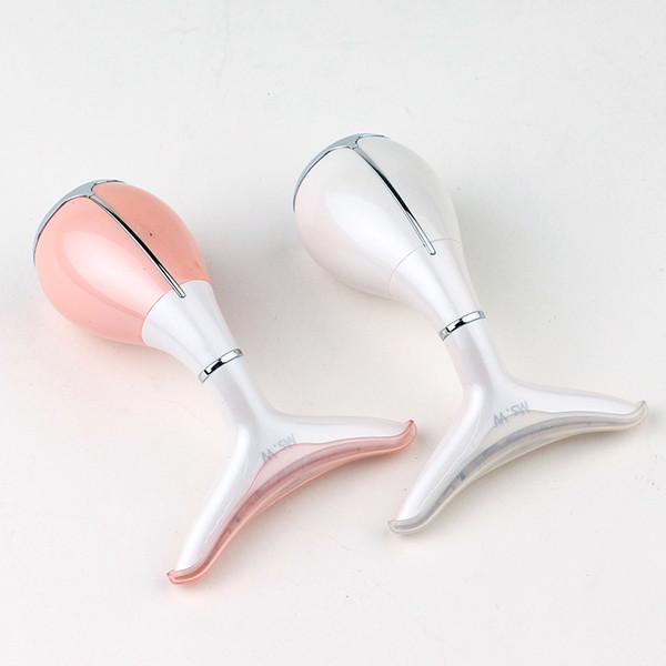 2018 LED Neck Beauty Massager Anti Wrinkle Double Chin Removal Lymphatic Drainage Photon Therapy Vibration Massage Machine