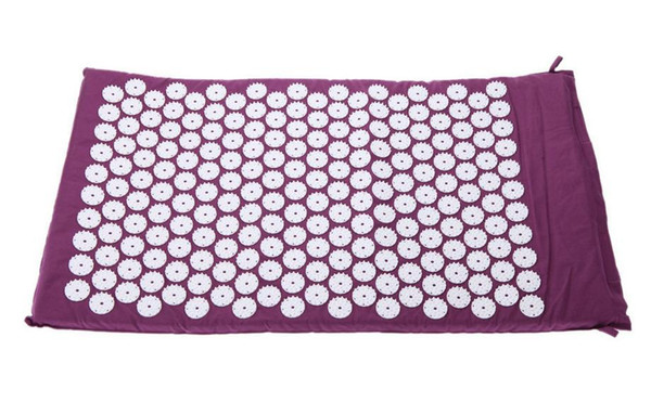 Yoga Mat Workout Exercise Gym Fitness Relief Stress Pain Acupuncture Spike Yoga Mat Massager Improve Blood Circulation Reduce Muscle Tension