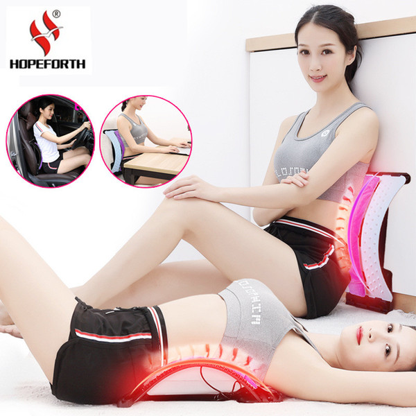 Back Massage Magnets Back Stretching Multi-Level Plus Waist Relax Mate Magic Stretcher Fitness Equipment Heating Spine Pain Relief