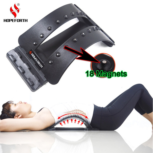 Hopeforth Back Massage Magnets Back Stretching Multi-Level Plus Waist Relax Mate Magic Stretcher Fitness Equipment Instructions