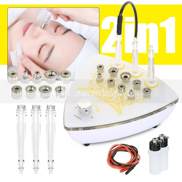 Newest 2 In 1 Diamond Microdermabrasion Multi-Functional Skin Rejuvenation Blackhead Acne Removal Facial Care Beauty Equipment