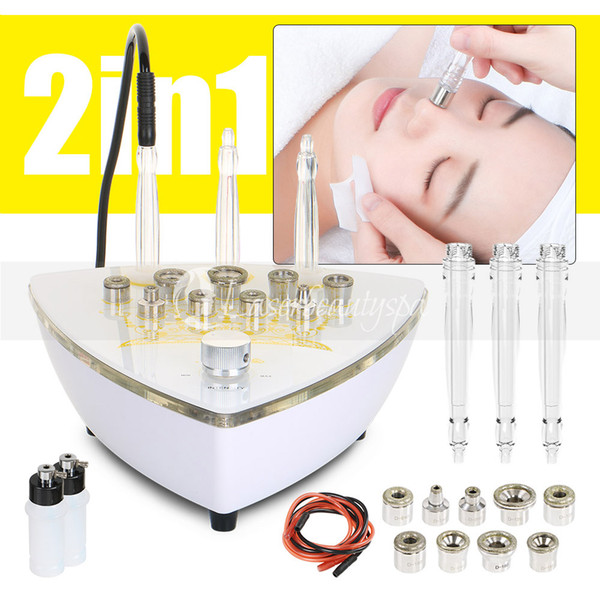 2 In 1 Dermabrasion microdermabrasion remove blackhead comedo Multi-Functional Skin Rejuvenation Blackhead Acne Removal Beauty Machine