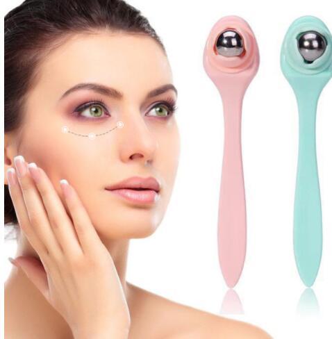 360 Degrees Roller Ball Eye Massager Beads Dark Circles Remover Face Lift Massage Tools Anti-Wrinkles Beauty Instrument KKA6156