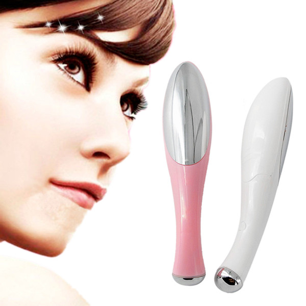 Mini Massage Device Pen Type Electric Eye Massager Facials Vibration Thin Face Magic Stick Anti Bag Pouch Wrinkle 0609021