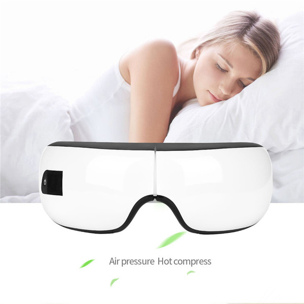 Foldable Bluetooth Electric Eye Massager Air Pressure Hot Compress Massage Eye Care Stress Relief Remove Eye Wrinkles goggles 49 C18112601