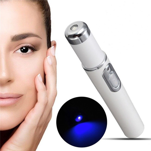 Microcurrent Eliminate Acne Massage Pen Import Blue Light Wrinkle Removal Treatment Pores Shrinking Laser Soft Scar Beauty Tool BV