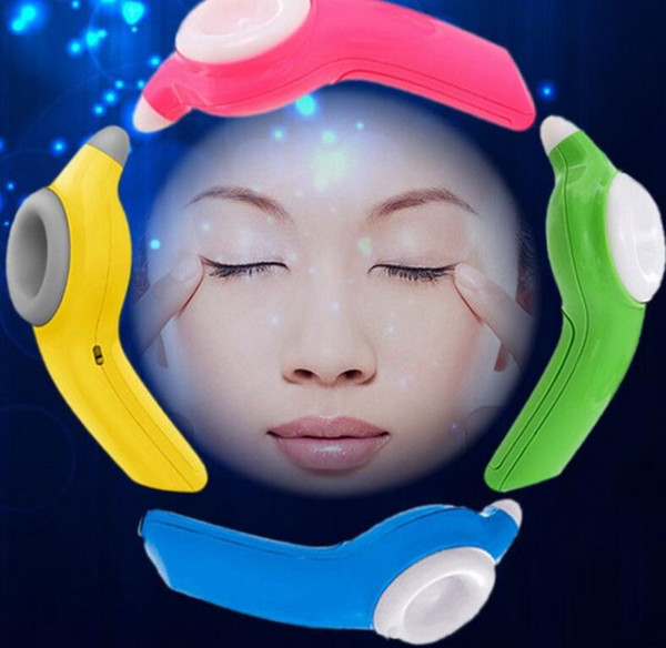 Fashion New Eye Massager Nearsightedness Prevention Electric Massage Apparatus Massaging Relax Massor rose red Blue 14.9 x 8.7cm