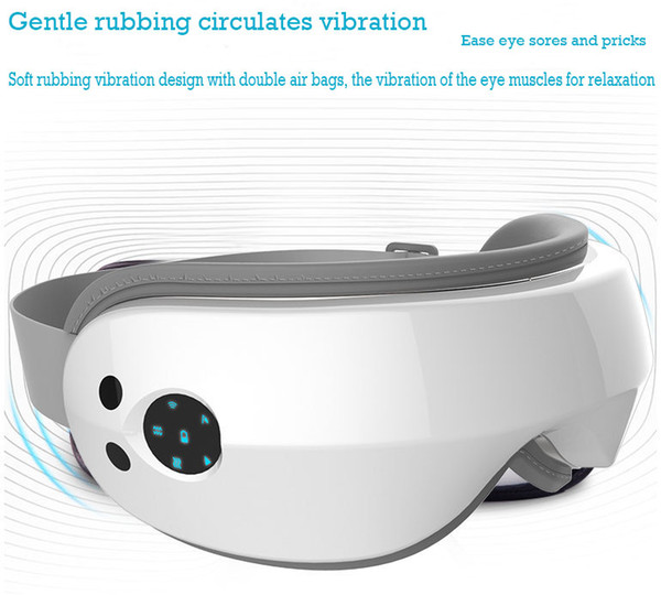 Eye Massager Multiple Frequency Vibration New Eye Protectors Wireless Bluetooth Connection Temperature Massage Lightly Apply Hot Compresses