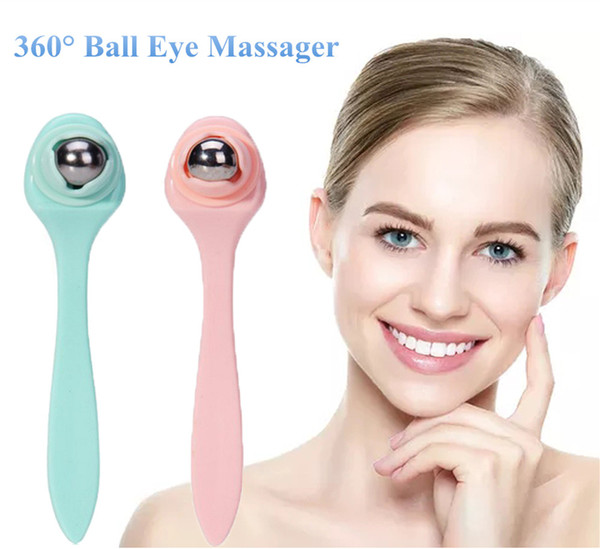 Beauty Care Mini Massage Device Multifunctional Portable Beauty Ball Eye Massager Roller Remover Dark Circles Anti Eye Bag Pouch&Wrinkle