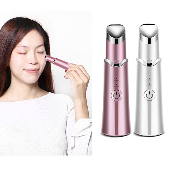 Mini Cheap Electric Heated Sonic Wrinkle Fade Dark Circles Eye Bags Vibrating Anti-wrinkle Lips Eye Massager Beauty Instrument Device