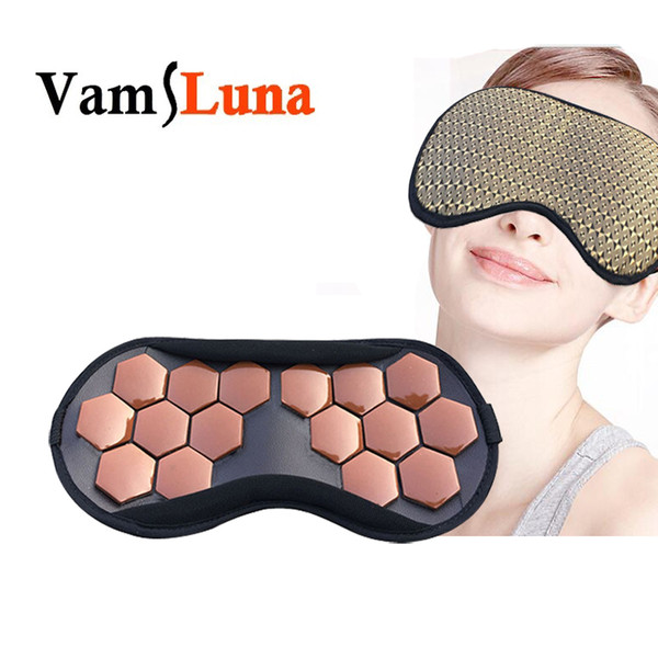 Eye Care Massage Traditional Chinese Jade Magnetic Therapy Eye Massager For Anti-Fatigue