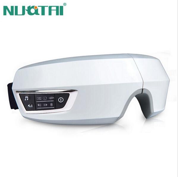 Newest Electric Smart Air pressure Eye massager Wireless with mp3 Functions vibration eye magnetic far-infrared heating Usb eye care glasses