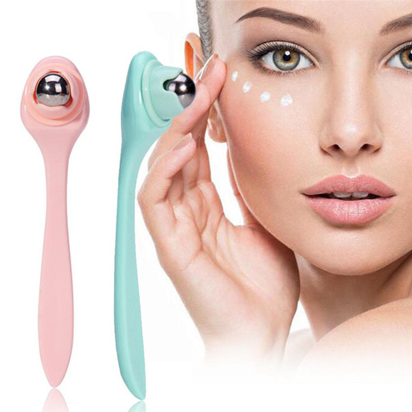 360 degrees Mini Roller Ball Eye Massager Pen Dark Circles Eye Bags Removal Pen Relax Eye Face Massage Tool Eyes Care Tool