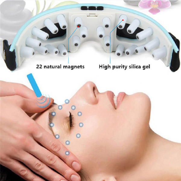 Electric Eye Massager Vibration Magnet Therapy Acupoint Massage Alleviate Fatigue Stress Relief Relax Eye Myopia Prevention Eye Care Tool