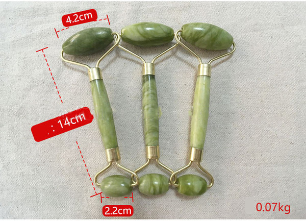 Natural Facial Massage Jade Roller Face Thin Massager Lose weight Beauty Care Roller Tool