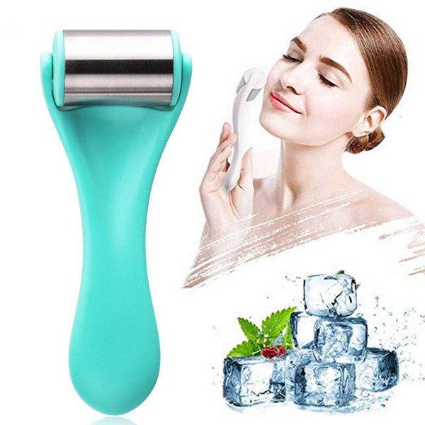 Facial Massager Beauty Instrument Stainless Ice Roller Firming Skin Relieving Fatigue Skin Care Face Lifting Massager Ice Roller RRA948