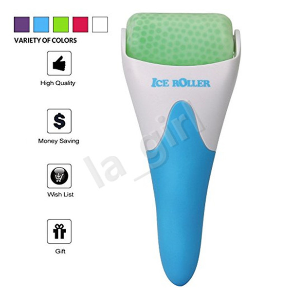 Stainless Steel Ice Roller for Face & Eye Puffiness Migraine Pain Relief and Minor Injury Skin Care Products 4 Colors
