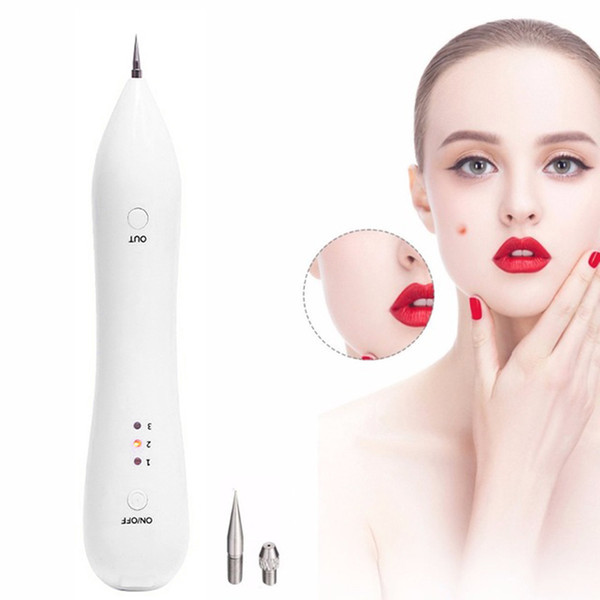 Laser Mole Removal Pen Eraser For Pimple Tatoo Black Spot Remover Microcurrent Beauty Machine Salon Face Care Derma Clean Tools