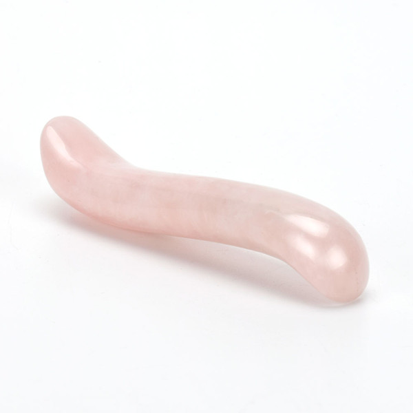 Natural Rose Quartz Massager for Face Yoni Wand Jade Massage Instrument Guasha Crystal Roller Pleasure Stick for Using Cream