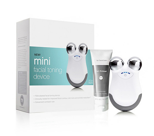 Nuface Mini Facial Massager Skin Care microcurrent Tools Cleaning Device for Women Men Home Skin Firmness Face Sliming Device Sealed Box