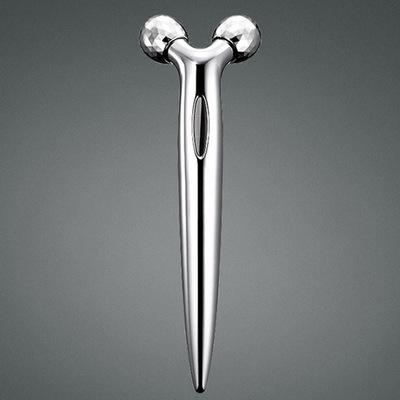 Dr.aelf 3D Face-lift Roller Massager Metal Face Massage Instrument Beauty Tool for Women thin face