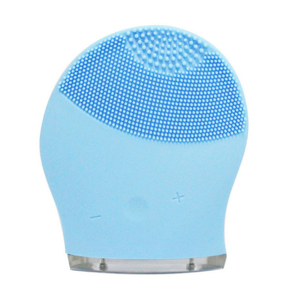 Electric Face Cleanser Vibrate Pore Clean Silicone Cleansing Brush Massager Facial Vibration Skin Care Spa Massage Top Quality Free Shippin