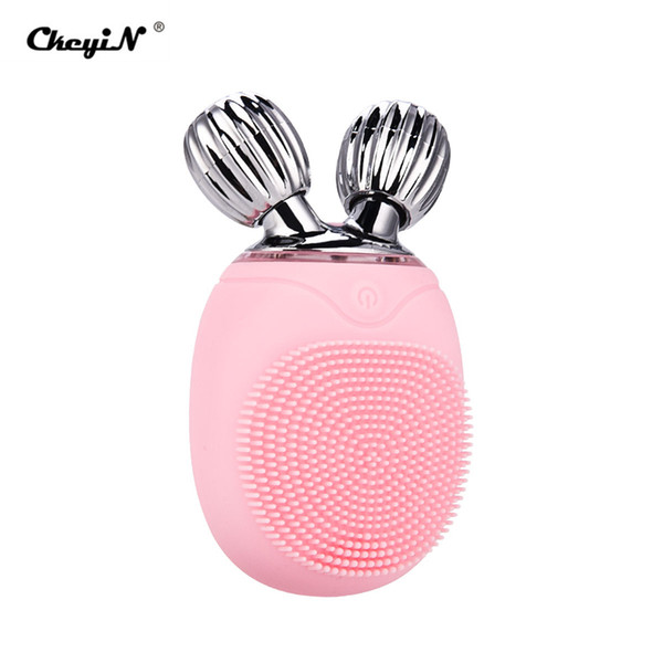 Electric V Face Shape Vibration Cleaning Massager Face Lifting Rejuvenation Vibration Anti Wrinkle Fat Burner Removal Whitening