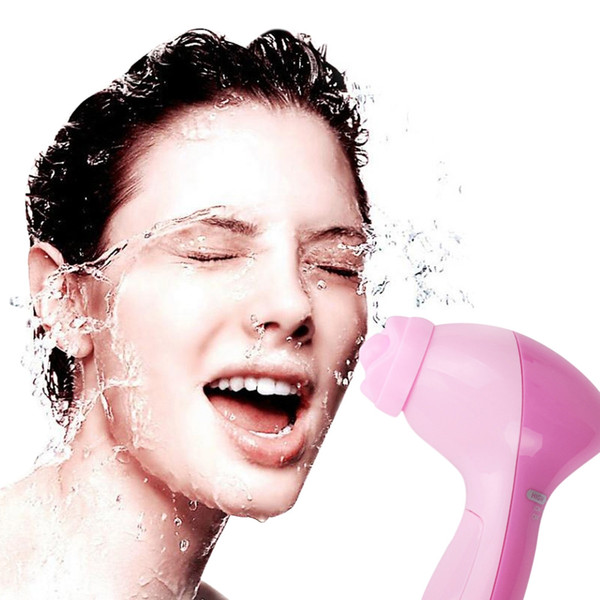 6-in-1 Multi-function Massager Acupoint Pen Electric Face Beauty Instrument Powered Facial Cleansing Device Care Cleansing Home SPA BB