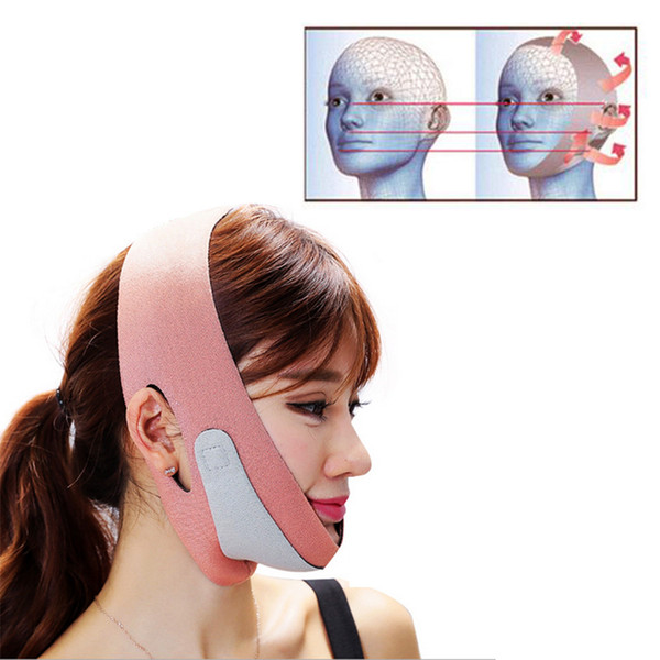 Face-Lift Mask Massage Slimming Face Shaper Relaxation Facial Slimming Mask Face Lift Up Belt Sleeping Bandage Skin Care A237H027