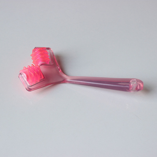 Irregular feather wheel design chin massage wheel Slimming Chin Massage Face Vibration Facial Beauty Roller Massager Stick