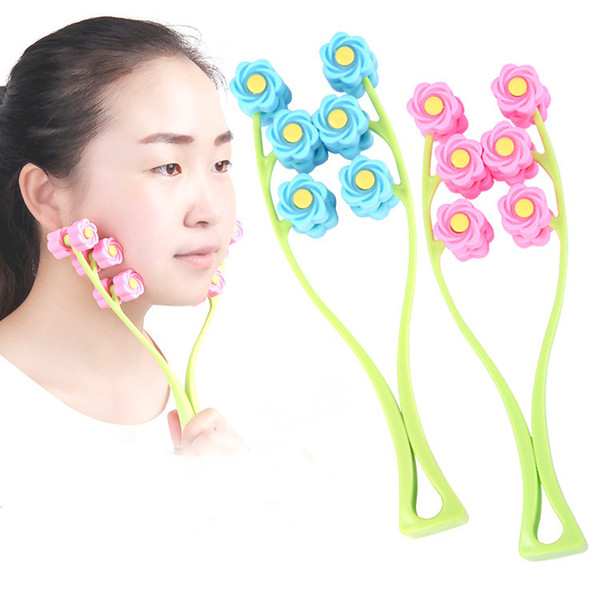 PP Facial Massager Full Body Shape Massager Lifting Wrinkle Remover V Face Beauty Tool