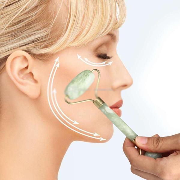 Health Natural Facial Beauty Massage Tool Jade Roller Face Thin massager Face Lose weight Beauty Care Roller Tool Face Massager